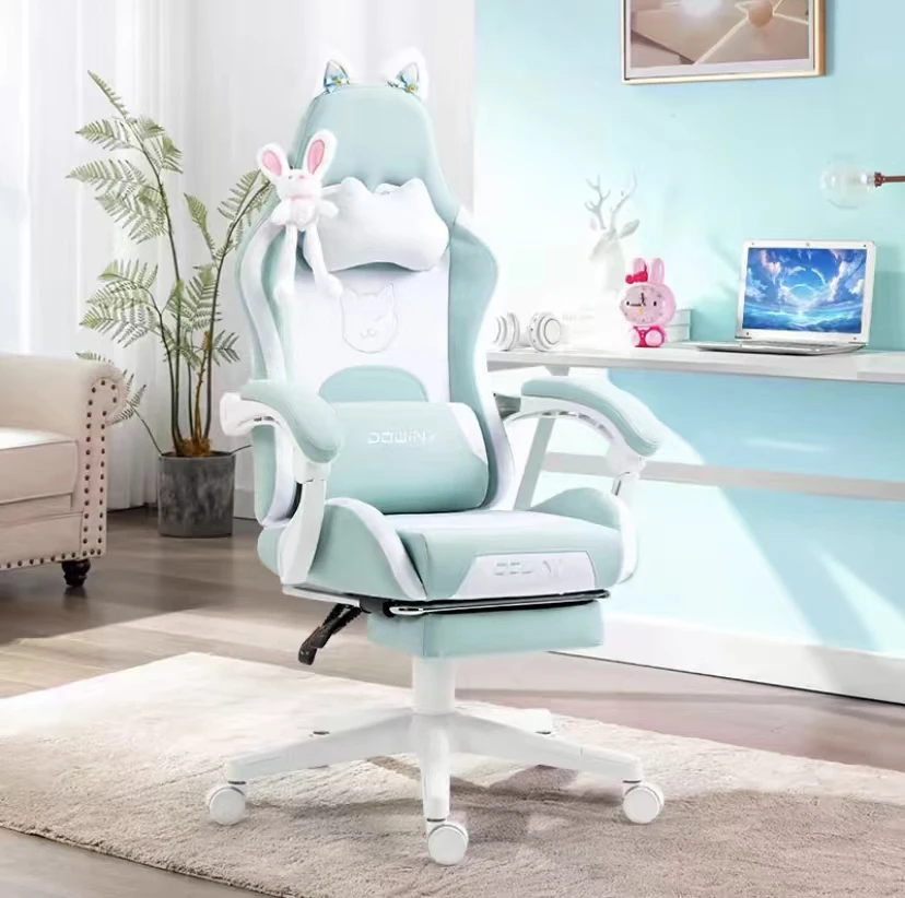 Pc Gaming Quotes - Computerfauteuil, verstelbare pc-game stoel, roze gamingstoel