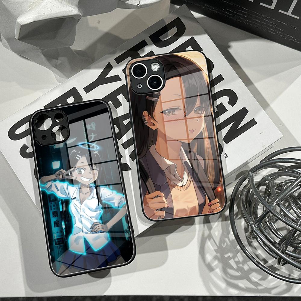 Pc Case Tempered Glass - Anime Nagatoro Telefoonhoesje Gehard Glas Shell