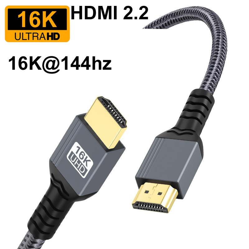 Pc Gaming Vs Ps5 - 0.5M/1M/2M Gevlochten Vergulde HDMI 2.2 16K