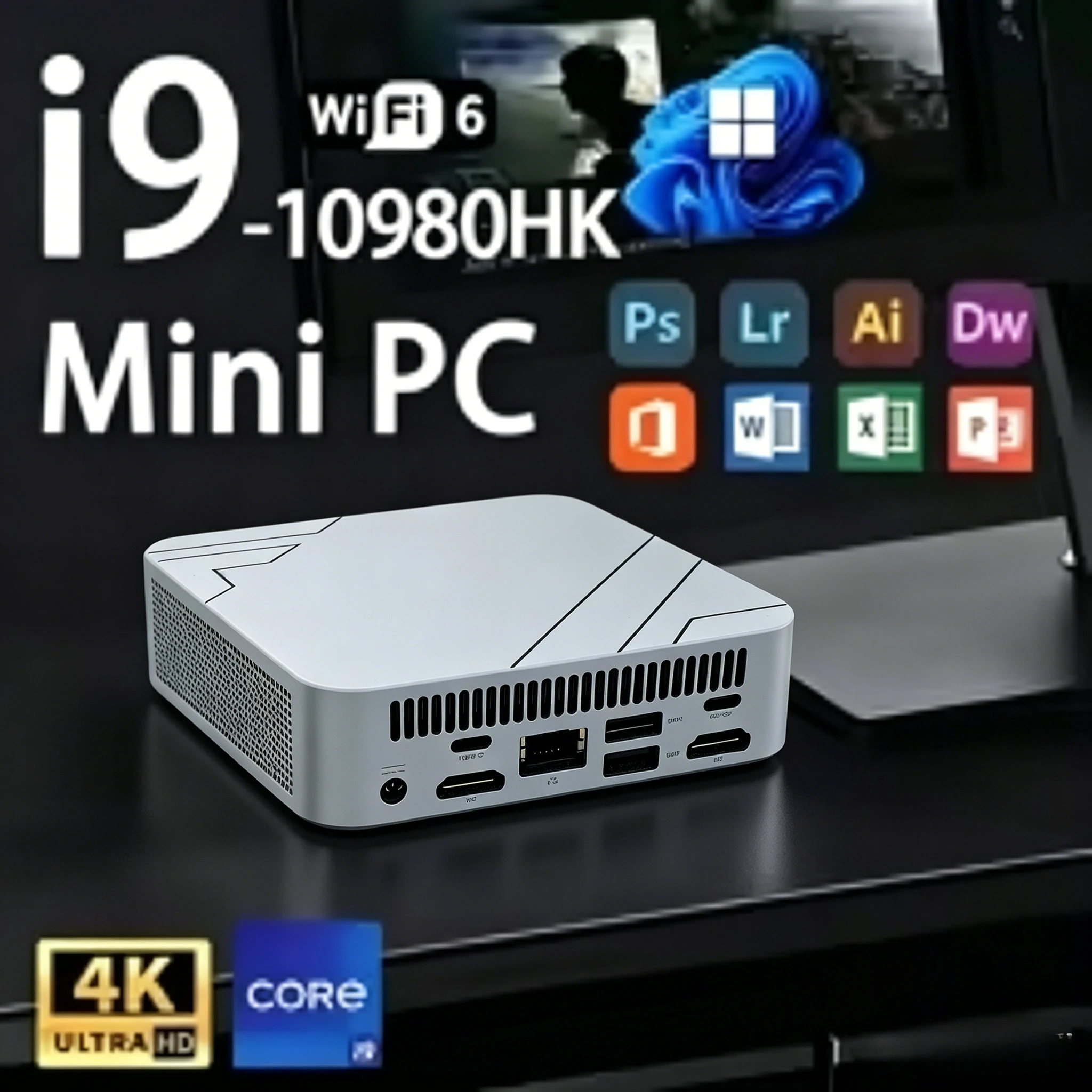 Pc Gaming I9 - Mini PC Draagbaar Core i9 10980HK