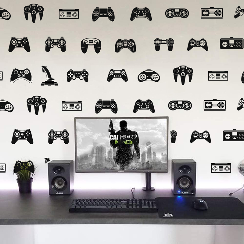 Pc Gaming Quotes - 39 Stuks Video Game Constroller Joysticker
