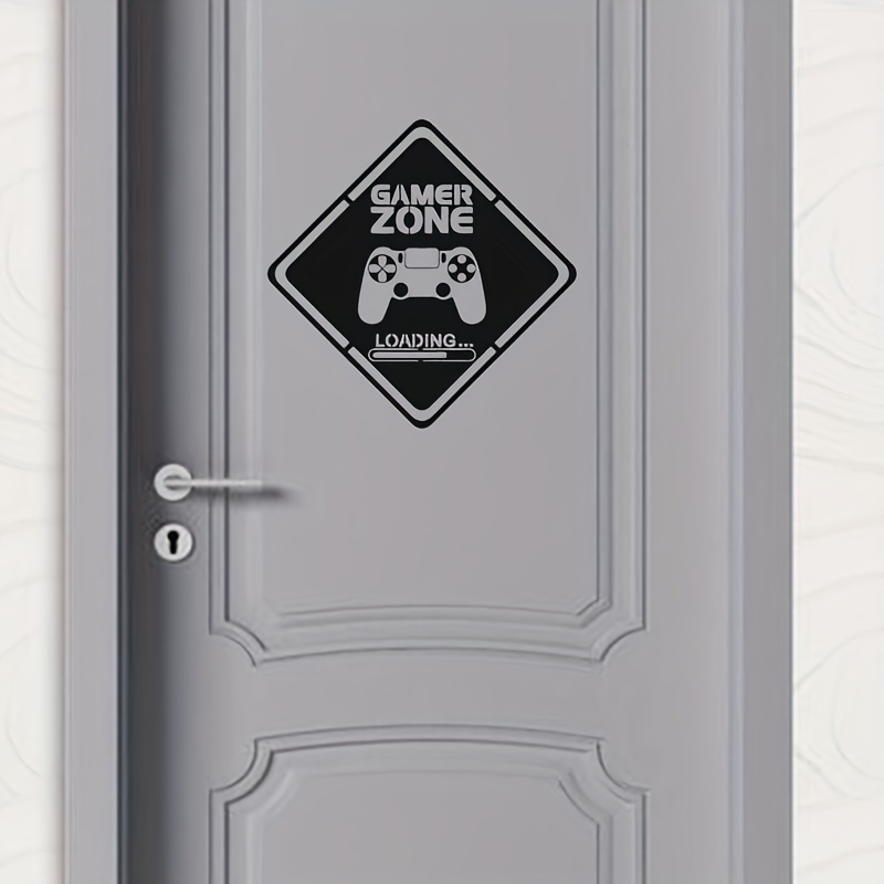 Pc Gaming Quotes - 1Pc Gamer Zone Deur Sticker Muur
