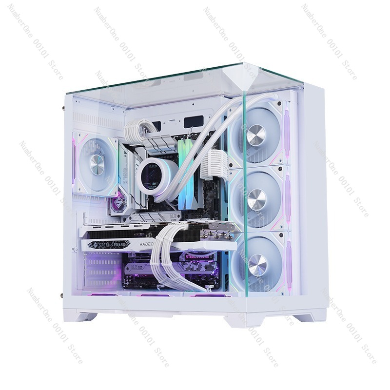 ATX Gaming PC-kast Panoramisch - Pc Case Tempered Glass recensie en prijs
