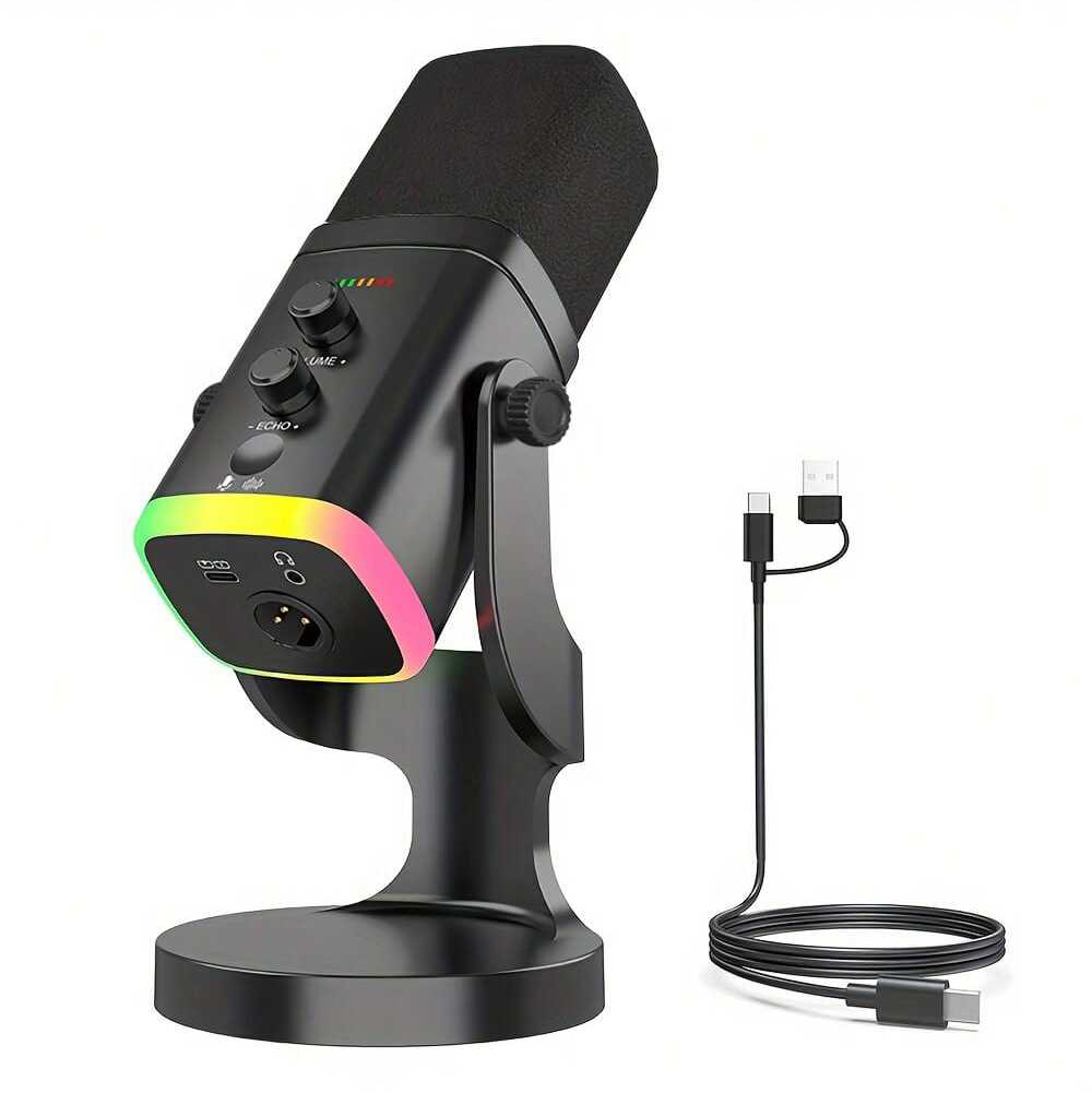 XLR/USB dynamische microfoon v - Pc Gaming Youtubers recensie en prijs
