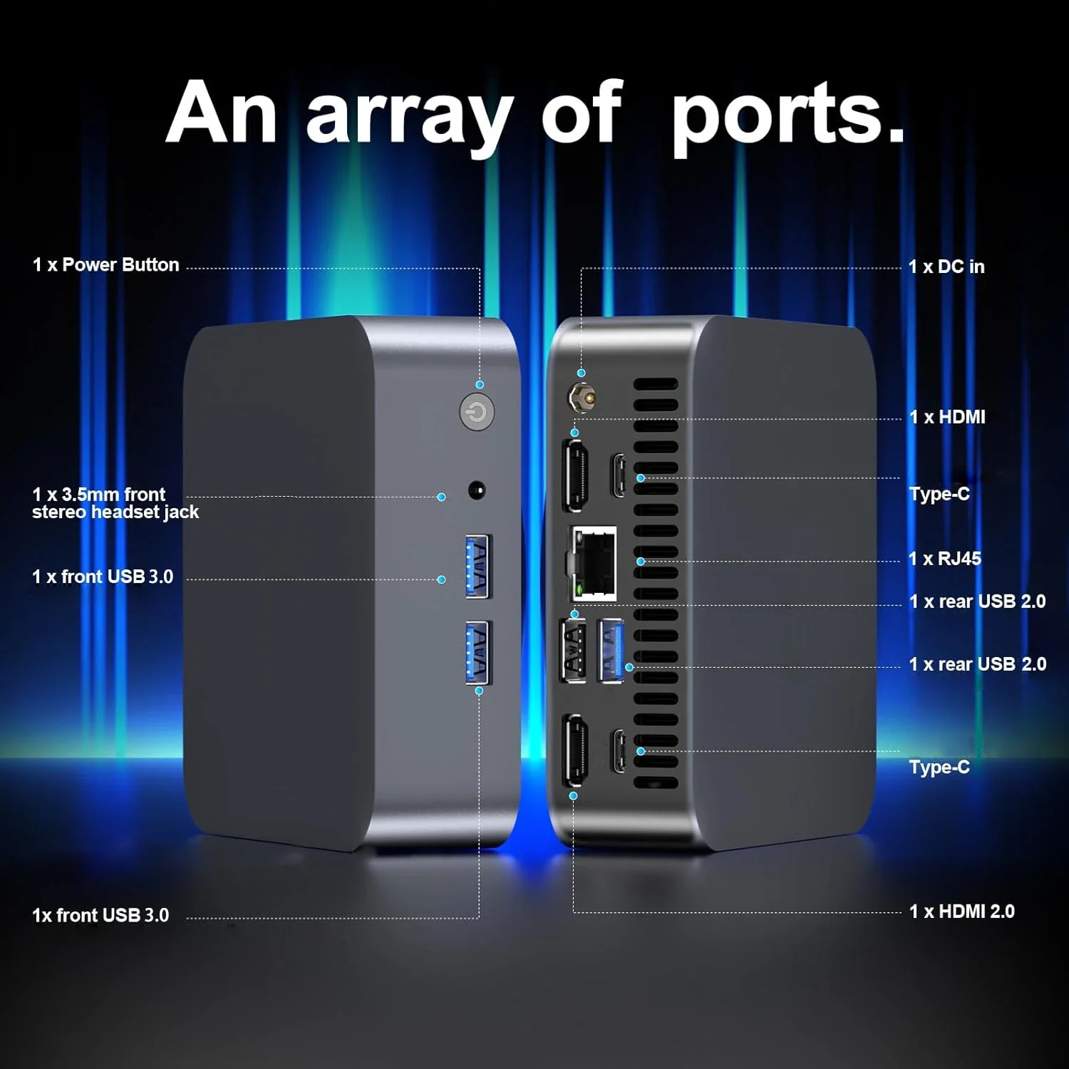 Mini PC Intel Core i9 10980HK  - Pc Gaming I9 recensie en prijs