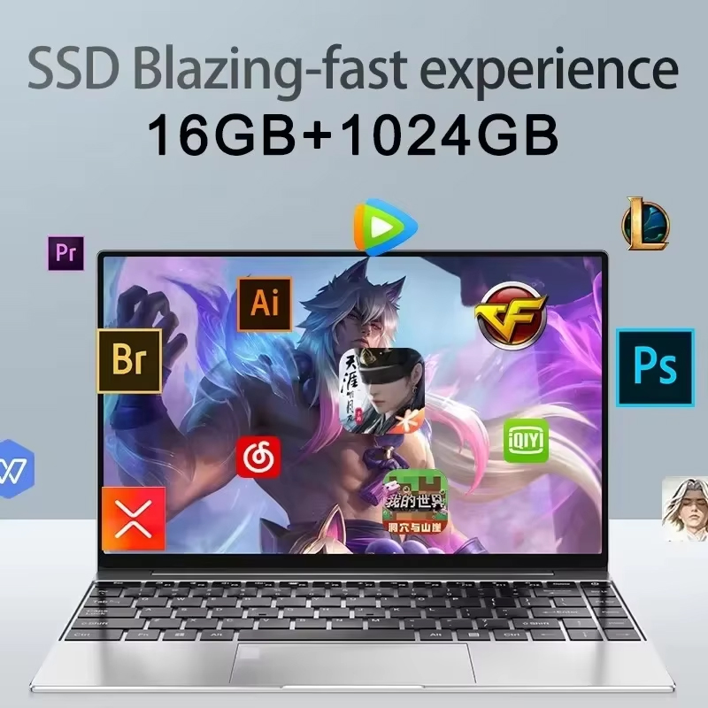 Nieuwe Ultradunne Laptop 14.1