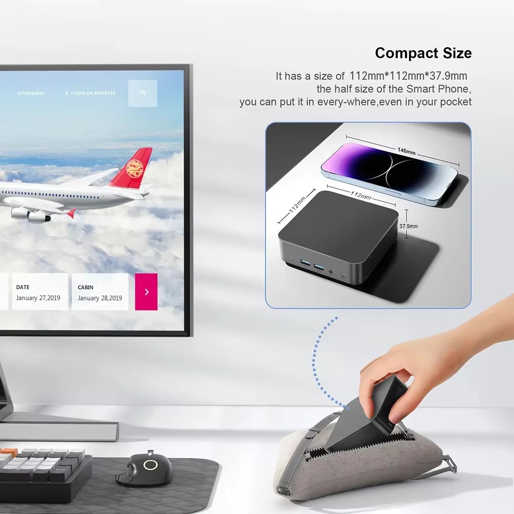 2026 Intel N150 Mini PC Draagb - Pc Gaming Second recensie en prijs