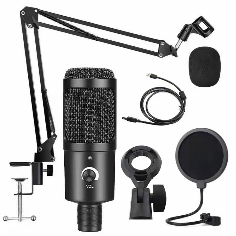 USB-condensatormicrofoon Opnam - Pc Gaming Youtubers recensie en prijs