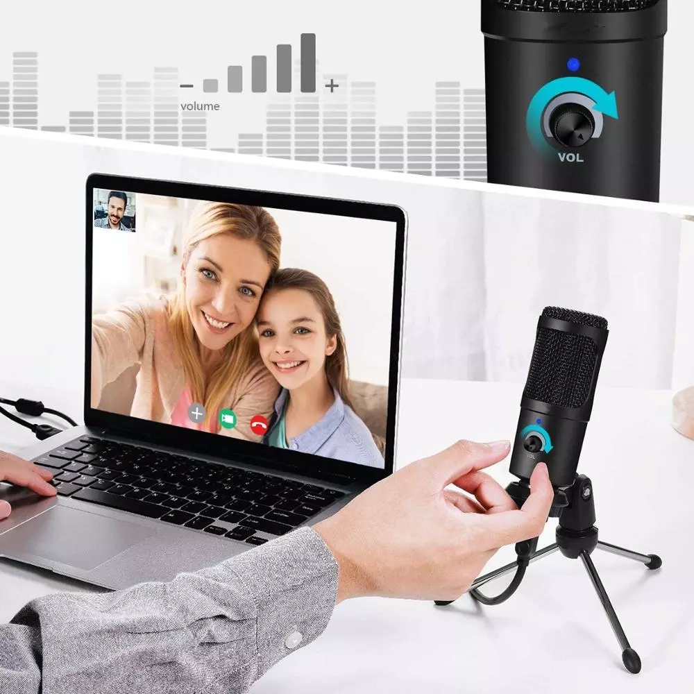 USB-condensatormicrofoon Opnam - Pc Gaming Youtubers recensie en prijs
