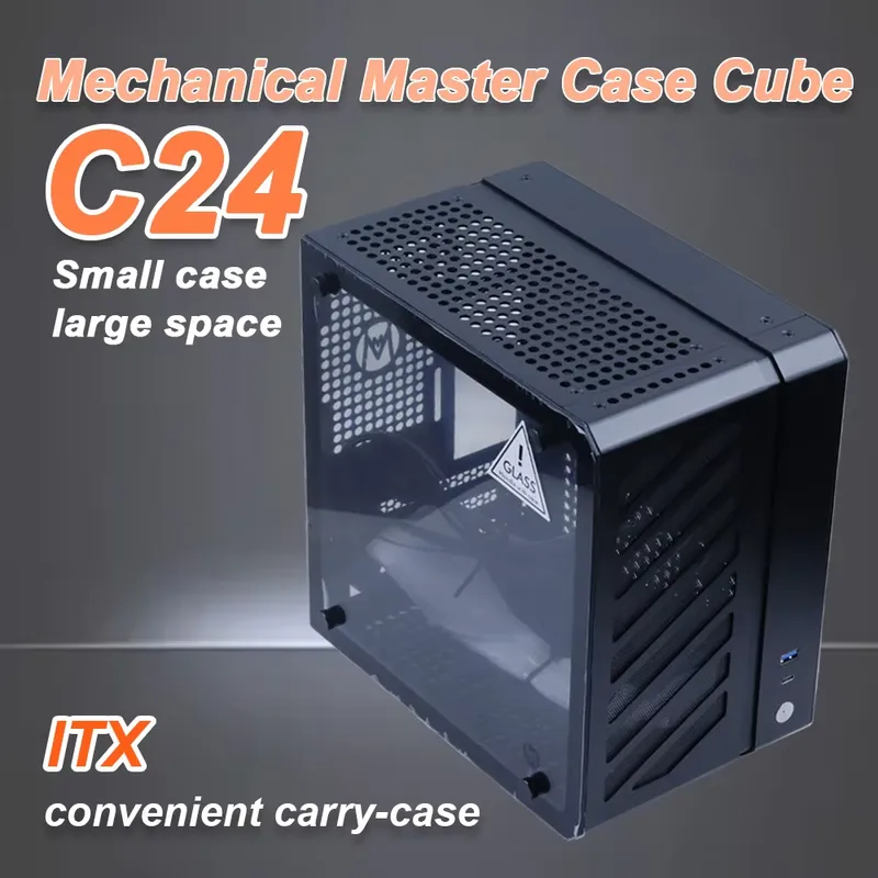 C24 Sugar Cube Air&TypeC versi - Pc Case Tempered Glass recensie en prijs