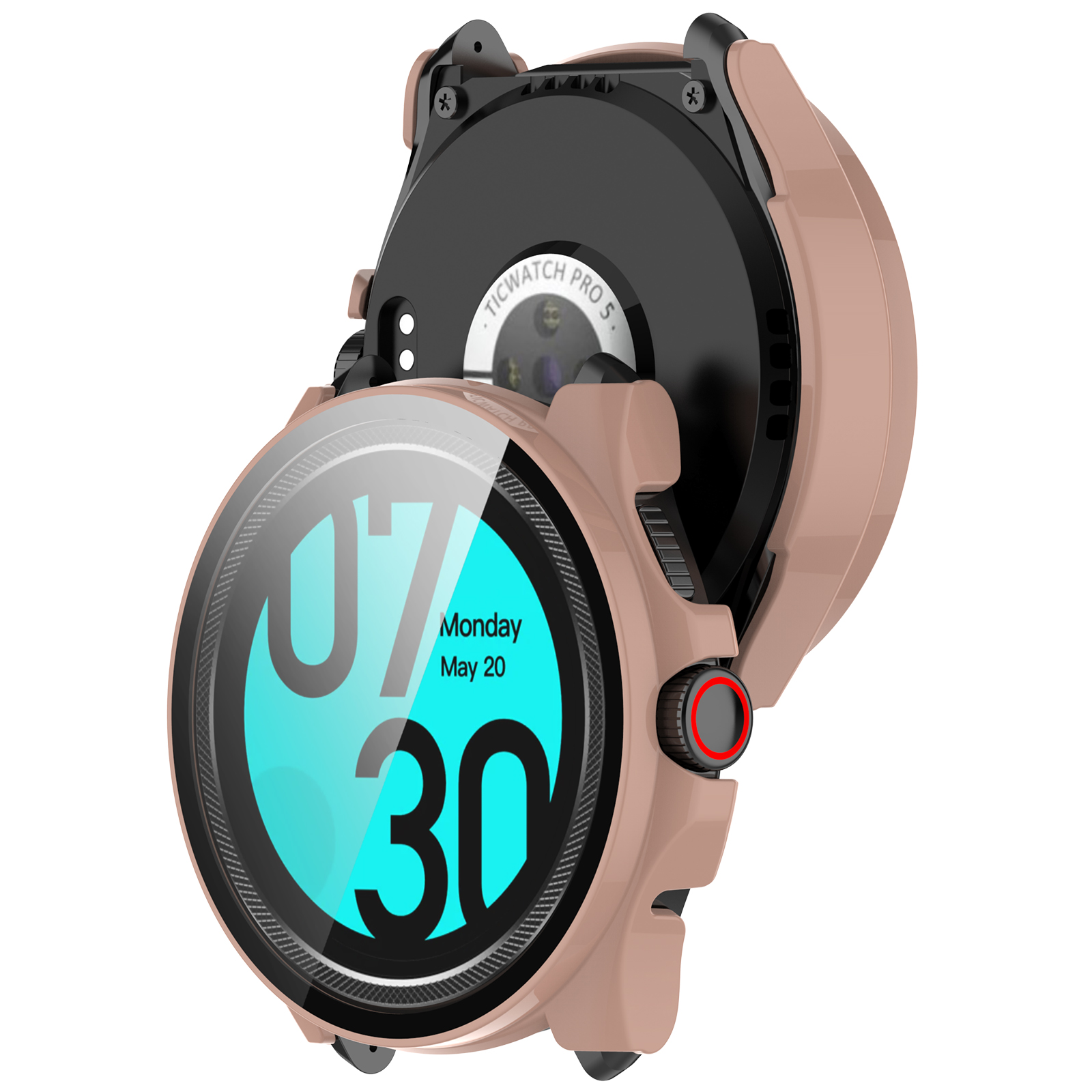 Voor TicWatch Pro 5 Enduro har - Pc Case Tempered Glass recensie en prijs