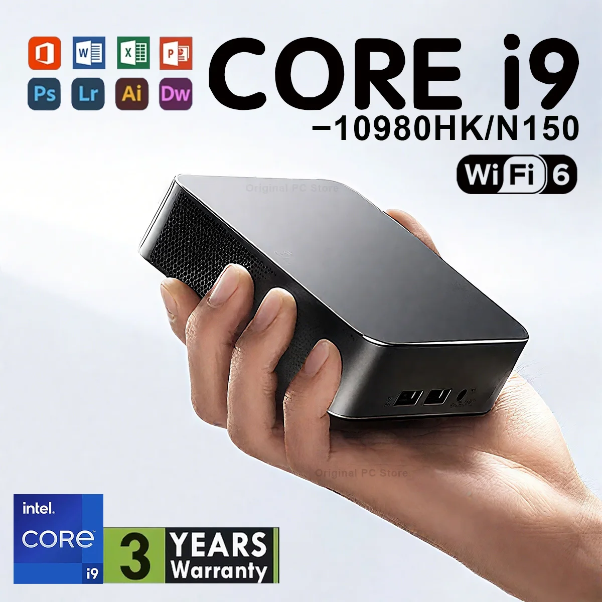 Intel i9 10980HK Mini PC Dual  - Pc Gaming Second recensie en prijs