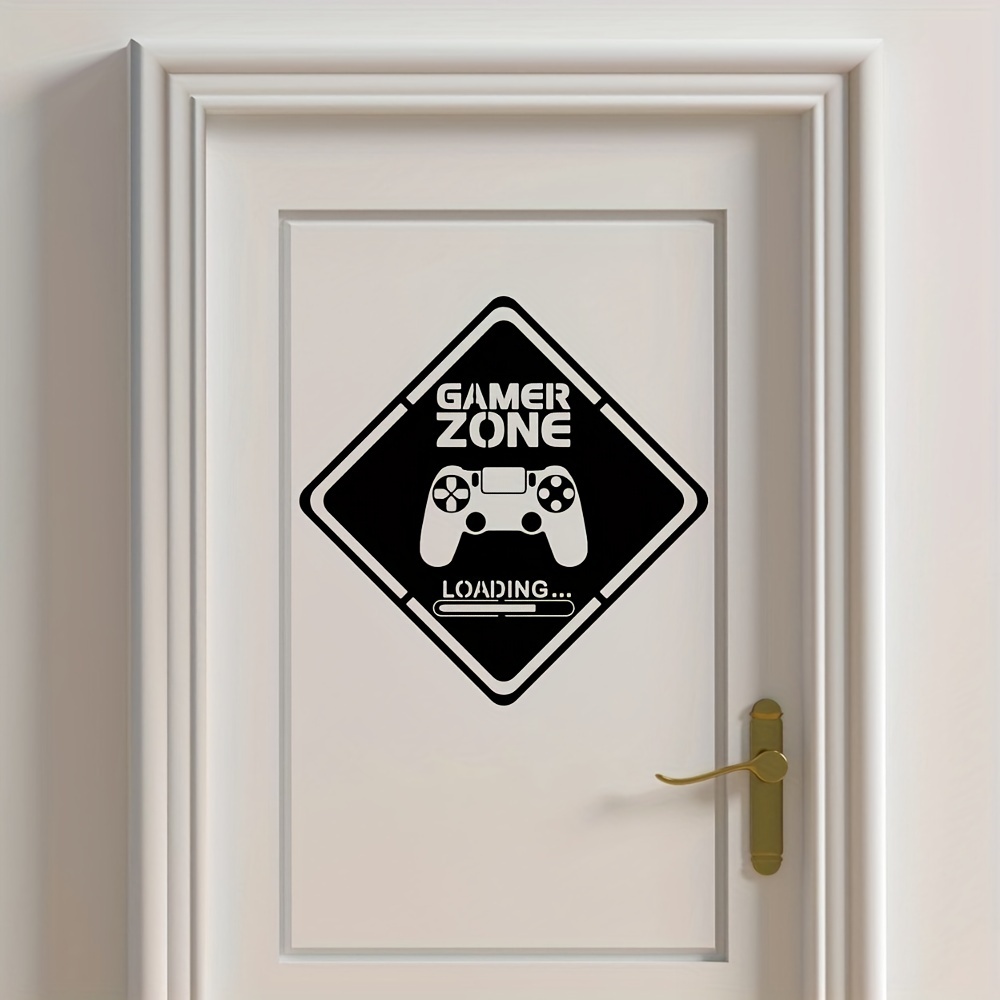 1Pc Gamer Zone Deur Sticker Mu - Pc Gaming Quotes recensie en prijs