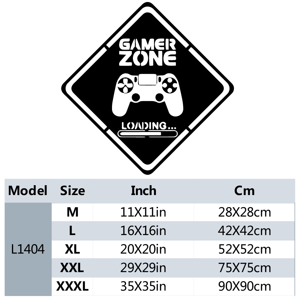 1Pc Gamer Zone Deur Sticker Mu - Pc Gaming Quotes recensie en prijs