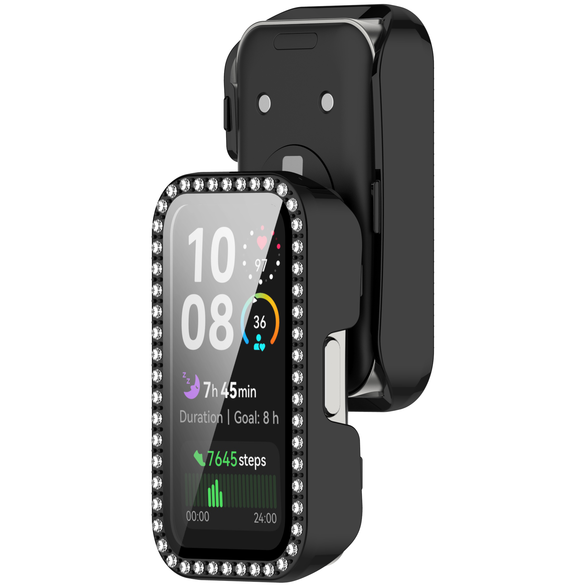 Huawei Band 10 / 9 / 8 hoesje  - Pc Case Tempered Glass recensie en prijs