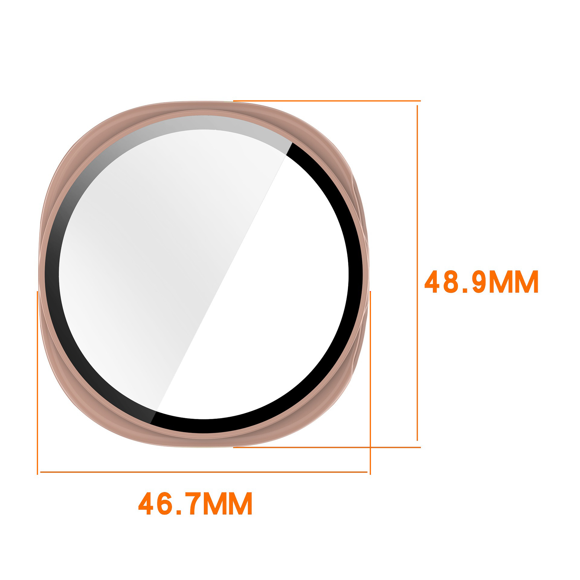 Voor Samsung Galaxy Watch8 44  - Pc Case Tempered Glass recensie en prijs