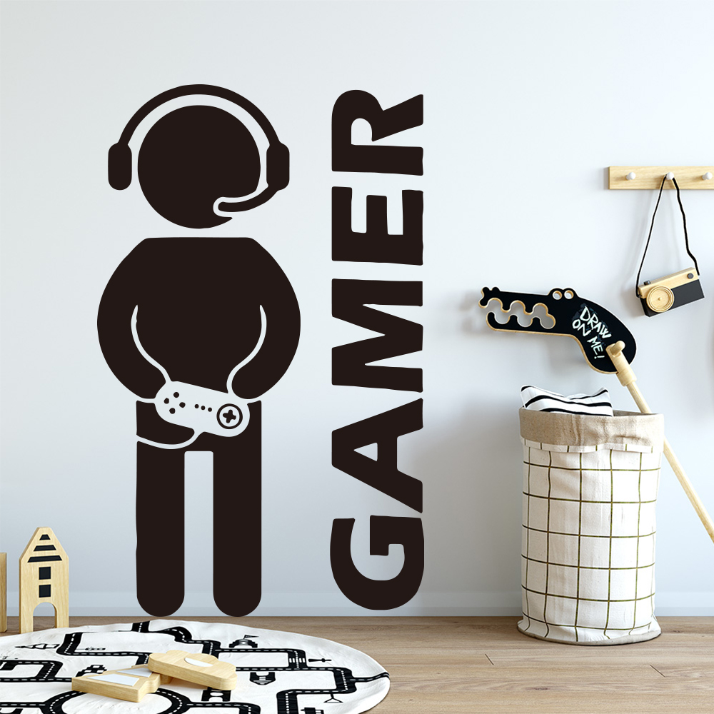 1 st Gamer Wall Art Sticker Vo - Pc Gaming Quotes recensie en prijs